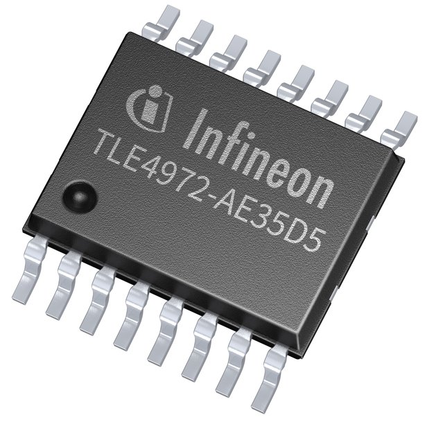 Infineon präsentiert hochpräzisen kernlosen Stromsensor XENSIV™ TLE4972 für Automotive-Anwendungen